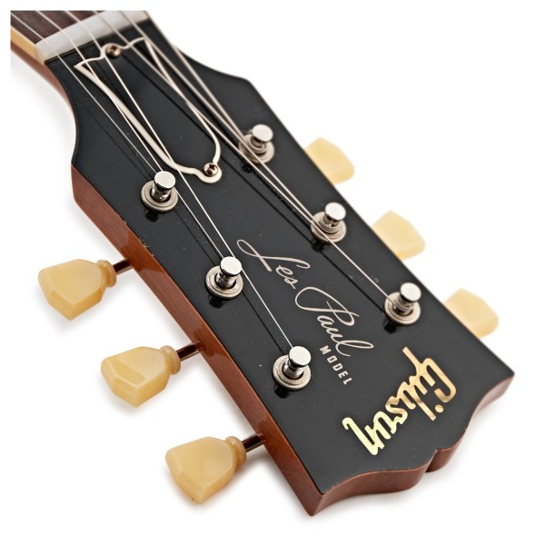 Gibson Custom 1957 Les Paul Goldtop Reissue Ultra Light Aged #751142 - headstock logo