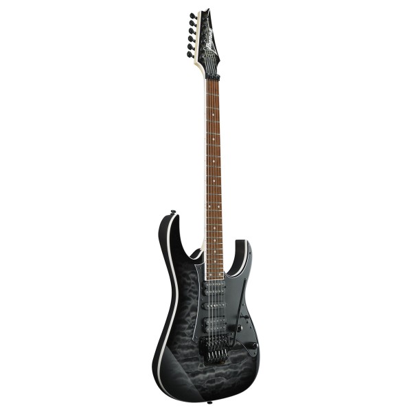 Ibanez RG450QMB, Transparent Gray Burst - side
