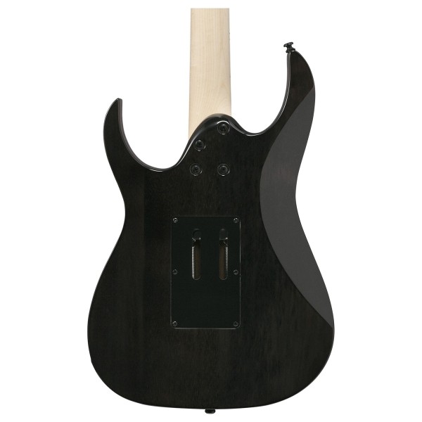 Ibanez RG450QMB, Transparent Gray Burst - back of body