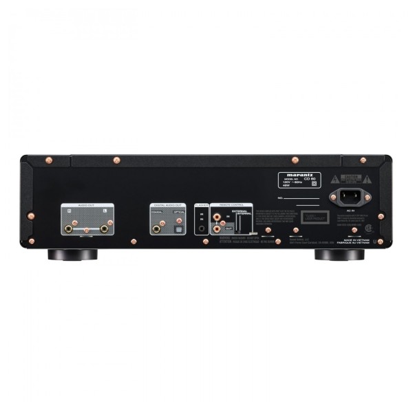 Marantz CD60 CD Player, Black rear 