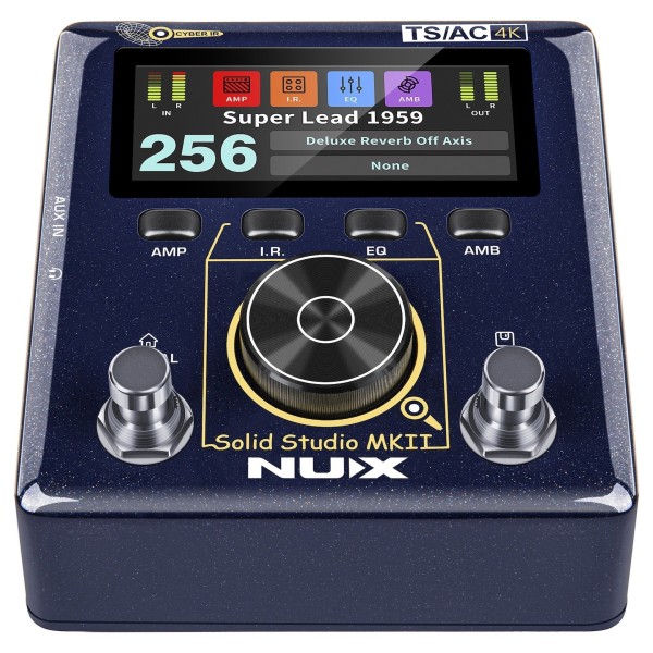 NUX Solid Studio MKII Power Amp / IR Simulator Angle