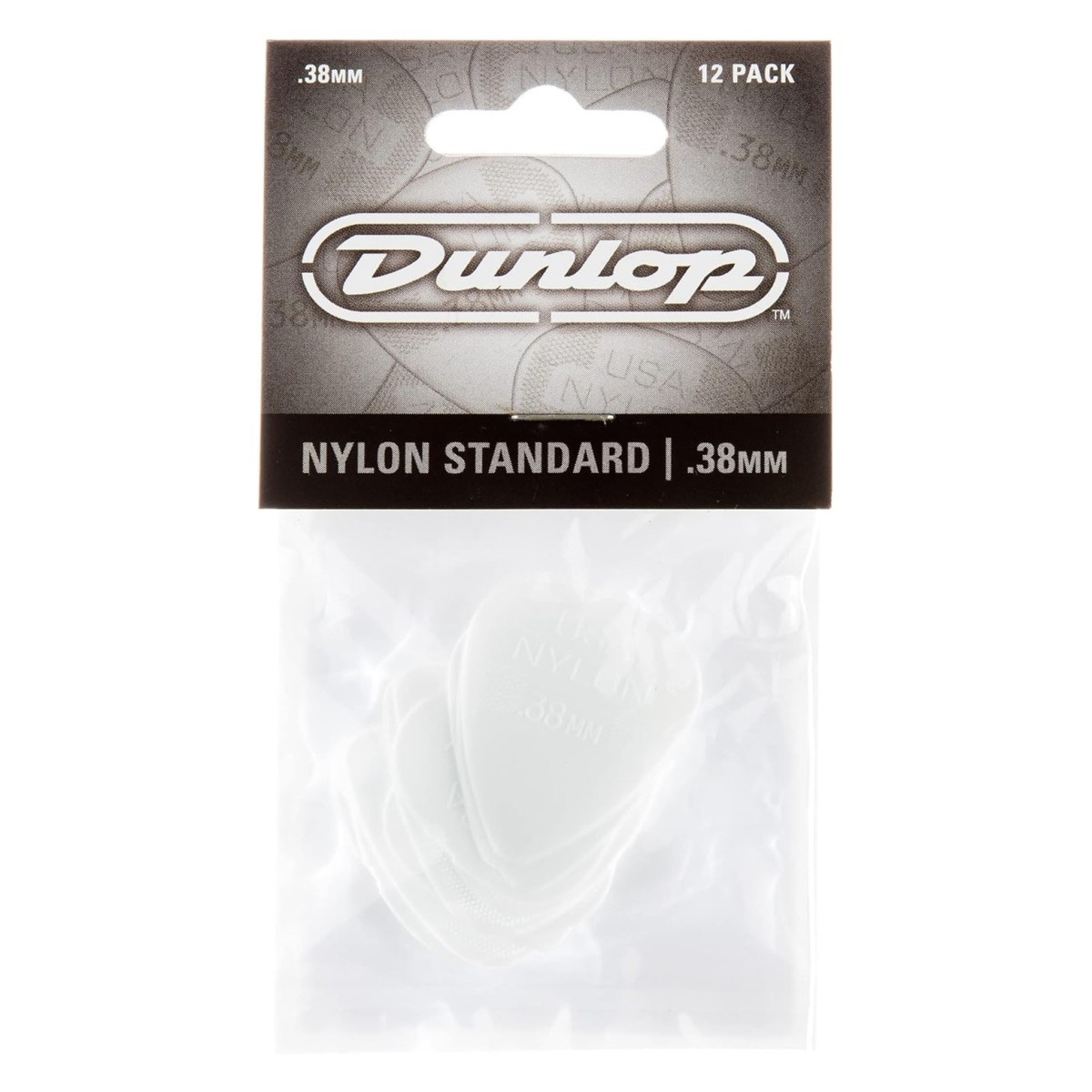 Dunlop 44P Nylon Guitar Picks .38mm 12 Pack