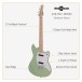 Seattle Electric Guitar by Gear4music, Seafoam Green