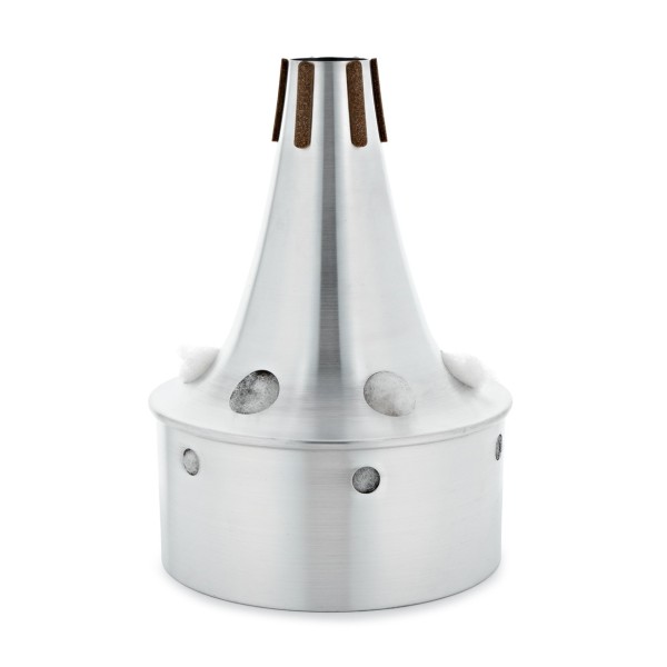 Jo-Ral Bass Trombone Bucket Mute, Aluminium
