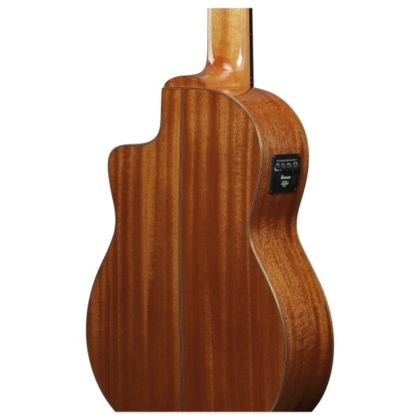 Ibanez GA3008CE, Natural - back of body