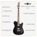 Knoxville Select Electric Guitar Black, 10W Guitar Amp & Accessory Pack