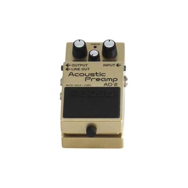 美品BOSS Acoustic Preamp AD-2 Boss AD-2 Acoustic Preamp Gitarrenpedal | Gear4music