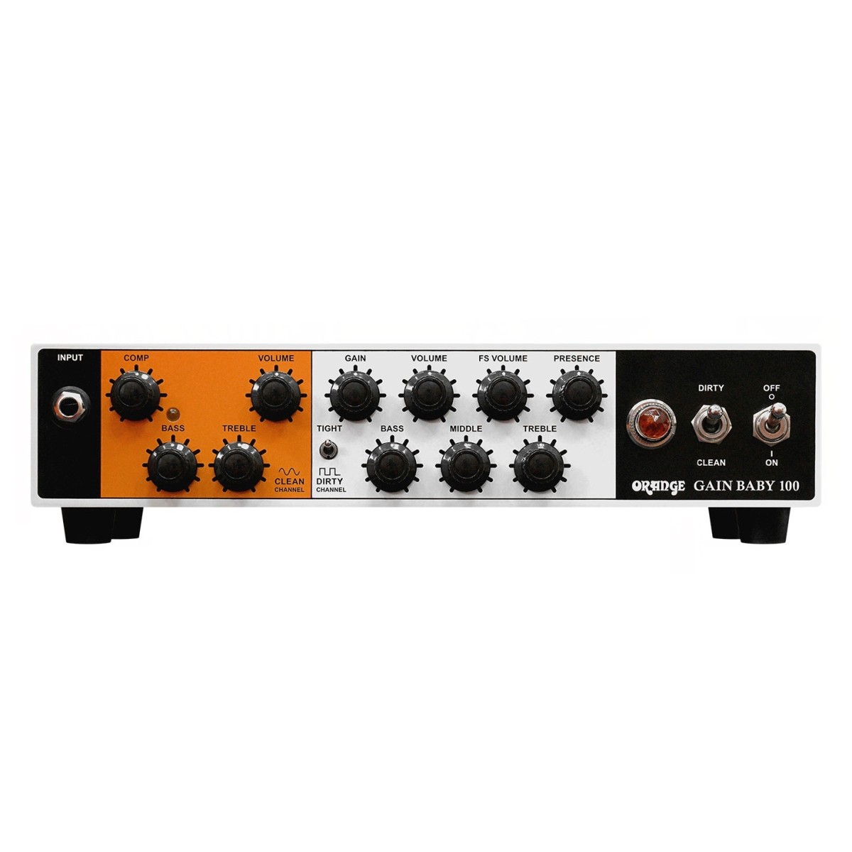 Click to view product details and reviews for Orange Gain Baby 100w Amplifier Head Nearly New.