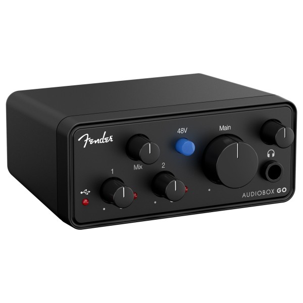 Fender Audiobox GO Audio Interface - Angled 2