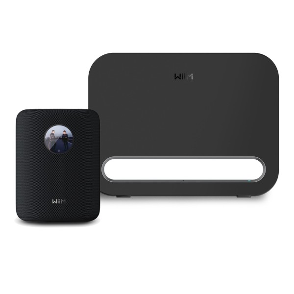 WiiM Sound and Sub Pro Speaker Package, Black