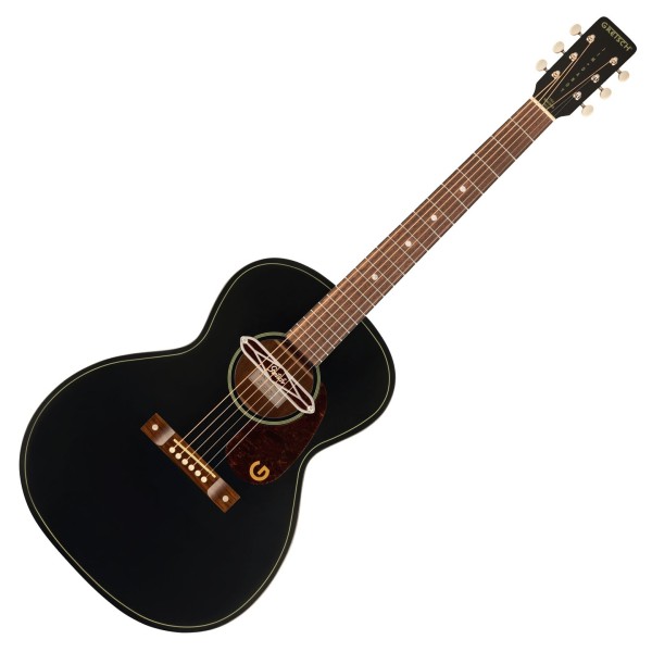Gretsch Deltoluxe Concert Electro Acoustic, Black Top - Front