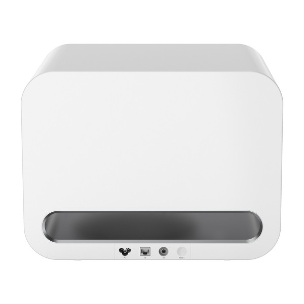 WiiM Sub Pro Subwoofer, White rear 