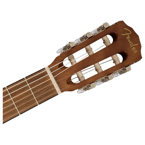 Fender CN-30WN Nylon Wide Neck, Natural - headstock