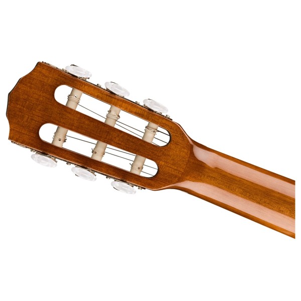 Fender CN-30 Nylon 3/4, Natural - back of headstock