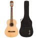 Fender CN-30 Nylon 3/4, Natural - guitar and gig bag