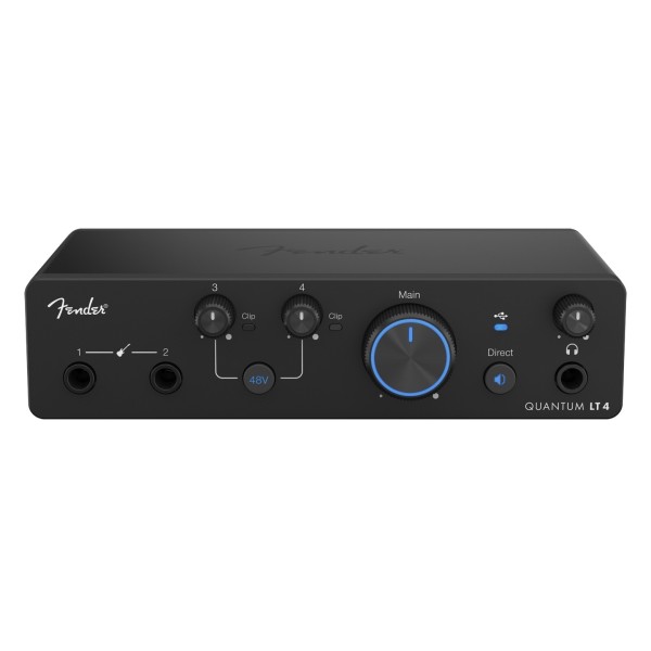 Fender Quantum LT 4 Audio Interface - Front Top