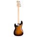 Squier Mini Precision Bass LRL, 2-Color Sunburst - back