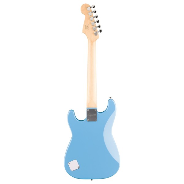 Squier Mini Stratocaster MN, California Blue - back