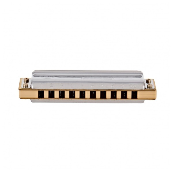 Hohner Marine Band Crossover Harmonica, Bb - side