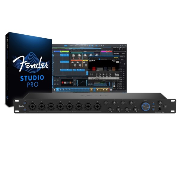 Fender Quantum LT16 Audio Interface - Front Top
