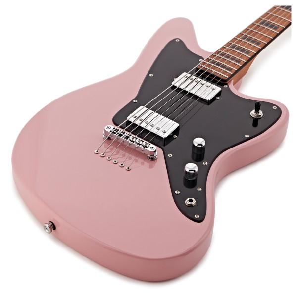 G4M 638 Baritone Electric Guitar, Pink