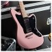 G4M 638 Baritone VI Electric Guitar, Pink