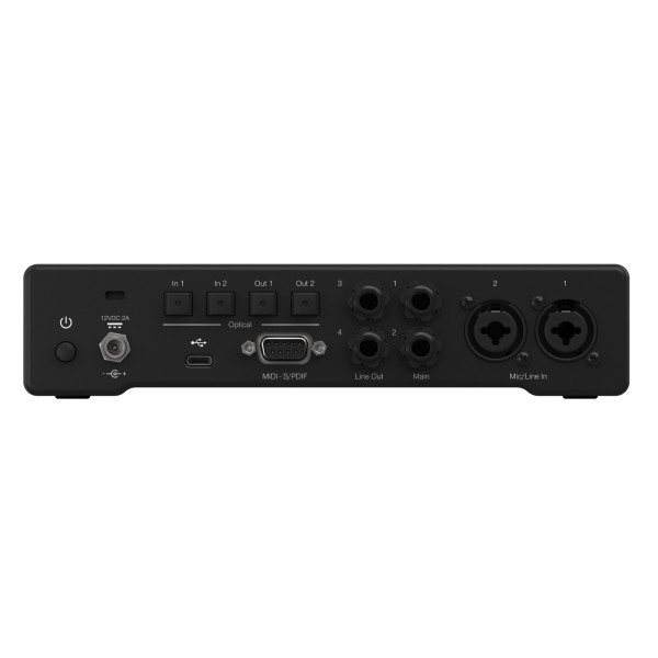 Quantum HD 2 USB-C Audio Interface - Rear