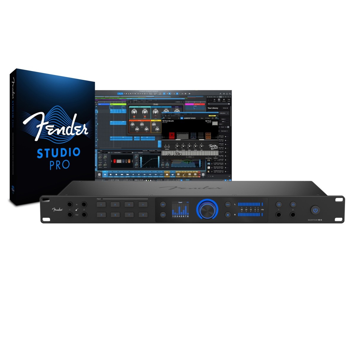 Click to view product details and reviews for Fender Quantum Hd 8 Audio Interfaces.