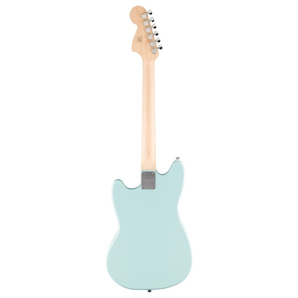 Squier Sonic Mustang MN, Daphne Blue - back