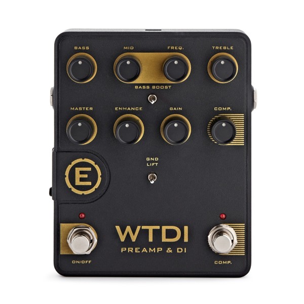 ベース EDEN WTDI WORLD TOUR PREAMP PEDAL Eden WTDI Bass Preamp & DI Pedal at Gear4music