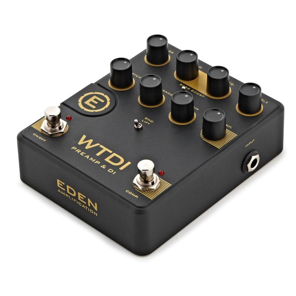 ベース EDEN WTDI WORLD TOUR PREAMP PEDAL Eden WTDI Bass Preamp & DI Pedal at Gear4music