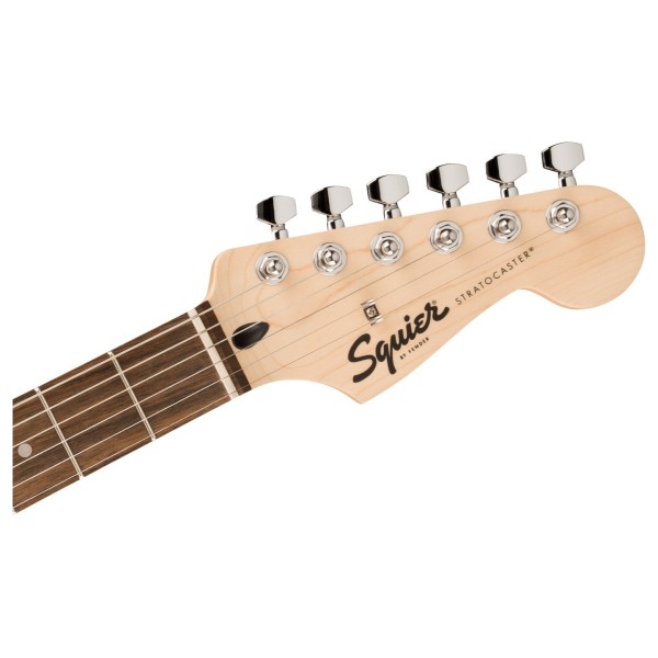 Squier Sonic Stratocaster LRL, Sienna Sunburst - headstock
