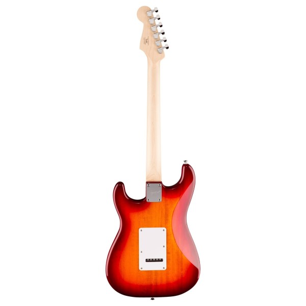 Squier Sonic Stratocaster LRL, Sienna Sunburst - back