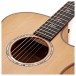 Taylor Custom Grand Auditorium, Bearclaw Sitka Spruce Top Flamed Maple Back/Sides - Nearly New - soundhole