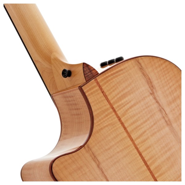 Taylor Custom Grand Auditorium, Bearclaw Sitka Spruce Top Flamed Maple Back/Sides - Nearly New - neck joint