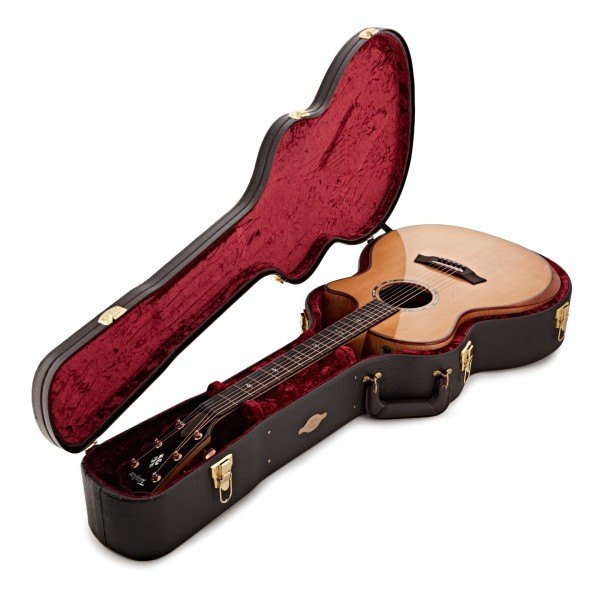 Taylor Custom Grand Auditorium, Bearclaw Sitka Spruce Top Flamed Maple Back/Sides - Nearly New - guitar in case