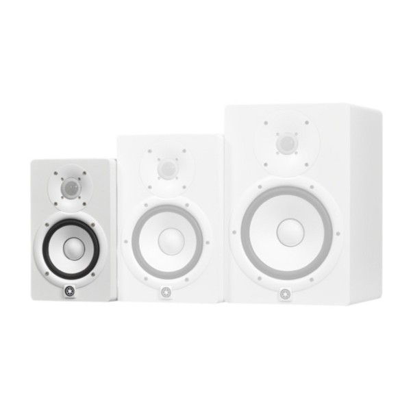 Yamaha HS5W Full-Range Studio Monitor, White 4