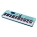 Keylab Essential MK3 MIDI Keyboard, Aquamarine - Angled