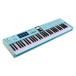 Arturia KeyLab Essential 61 MK3, Aqumarine - Angled 2