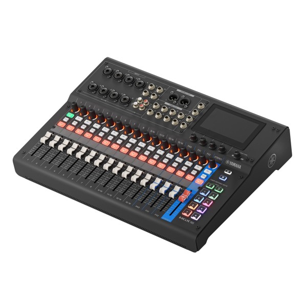 Yamaha MGX16 16-Channel Digital Mixer with Multi-track USB, Black - Right, Top