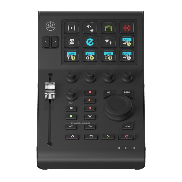 Yamaha CC1 USB Studio Controller - Front, Top