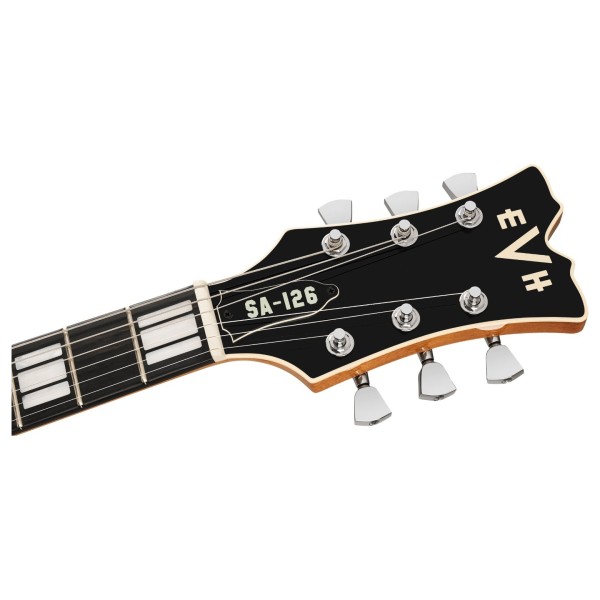 EVH SA-126 Special, QM, El Natural - headstock