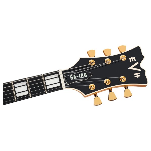 EVH SA-126 Special, Platinum Pearl Metallic - headstock