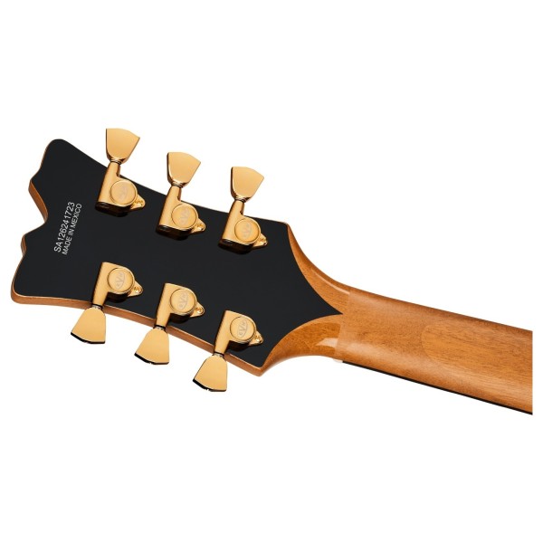 EVH SA-126 Special, Platinum Pearl Metallic - back of headstock