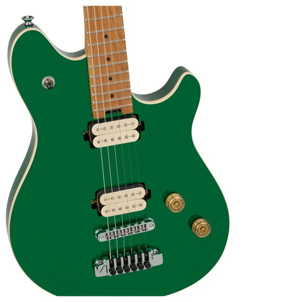 EVH Wolfgang Special TOM, Baked Maple Fingerboard, Kandy Green - hardware