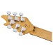 EVH Limited Edition Wolfgang Special Striped Series, Red, Black, and White, Aged - back of headstock