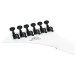 Jackson X Series Soloist SLX DX HT LRL, Snow White - back of headstock