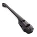 NS Design WAV5 Electric Cello, Transparent Black