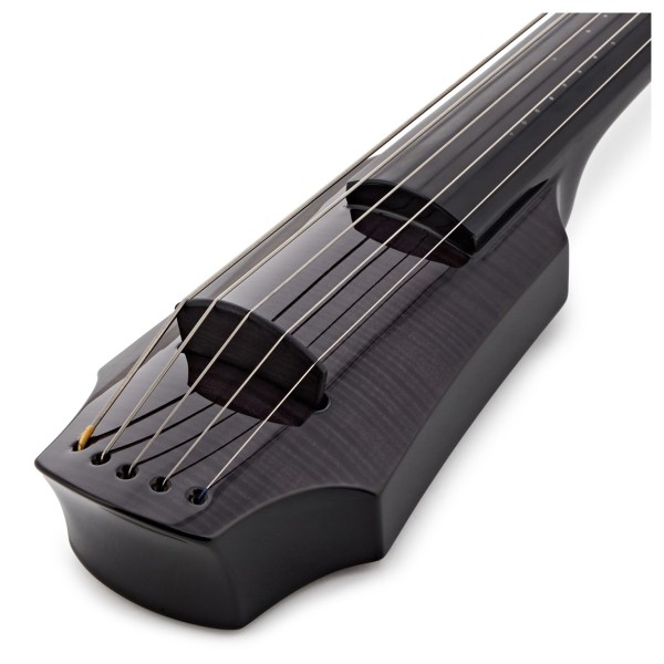 NS Design WAV5 Electric Cello, Transparent Black