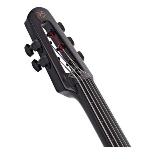 NS Design WAV5 Electric Cello, Transparent Black